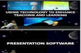 Using Technology to Enhance Teaching and Learning