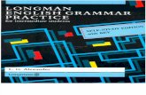 English Grammar Practice for Intermediate Students (By L. Alexander)