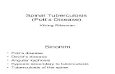 Spinal Tuberculosis (Pott’s Disease)