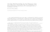 31177756 Erwin Panofsky on the Relationship of Art History and Art Theory Towards the Possibility of a Fundamental System of Concepts for a Science of Art
