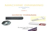 Machine Drawing S3 Mech [Class 2]