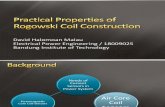 Practical Properties of Rogowski Coil Construction - Presentation Slide