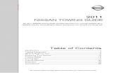 2011 Nissan Towing Guide