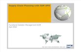 Supply Chain Planning With SAP APO
