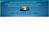 Presentation on Amaila Falls Hydroelectric Project