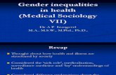Medical Sociology Medical Sociology VIII Ethnicity, Racism