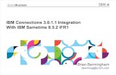 IBM Connections 3.0.1.1 Integration With Sametime 852-IfR1