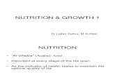 Nutrition & Growth 1