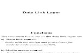 Data Link Layer Controls