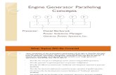 Generator Paralleling Concepts