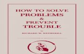 73000881 How to Solve Problems and Prevent Trouble