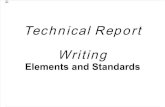 Technical Report Elements