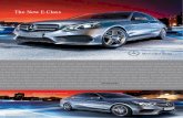 2014 Mercedes E Class Brochure
