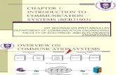 Chapter 1 Introduction to Communication Systems