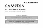 Olympus C-730UZ Reference Manual