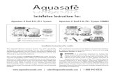Aquasafe Aquarium II DUAL Instructions