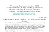 Pricing Issues Under Ec Competition Law From