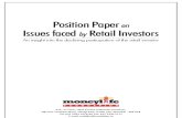 Financial Issues Faced by Retail Investors