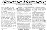 Nazarene Messenger - January 7, 1909
