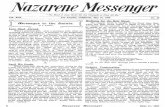 Nazarene Messenger - May 27, 1909