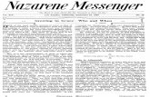 Nazarene Messenger - September 23, 1909