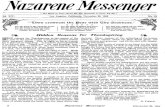 Nazarene Messenger - November 25, 1909