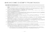 Income Exempt