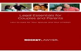 Legal Essentials for Couples and Parents