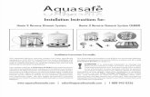 Aquasafe Home II Installation Instructions