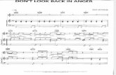 59058418 Sheet Music Piano Score Oasis Don t Look Back in Anger