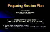 1. Session Plan - Presentation