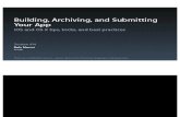 Session 414 - Building, Archiving, And Submitting Your App