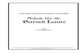D-Giesbert Method for Baroque Lute Phillips Translation