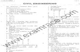 Civil Engineering Objective Questions Part 6