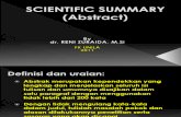 Scientific Summary (Abstract)