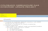 CDPHE Colorado Greenhouse Gas Inventory Update