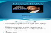 Unethical Practice at Satyam