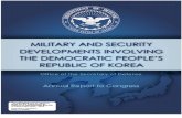 Military & Security Developments Involving… Korea 2012 - Report