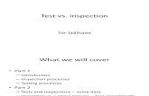 Test vs Inspection