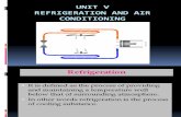 3-Unit - V - Refrigeration & Air Conditioning