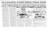 Alleviate Your Knee Pain Now...