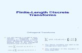 Finite-Length Discrete Transforms