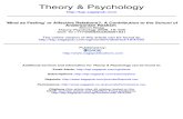 Mind as Feeling or Affective Relations - A Contribution to the School of Andersonian Realism