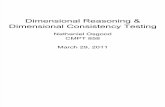 Dimensional Reasoning and Dimensional Homogeneity Testing