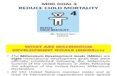millenium development goal no 4