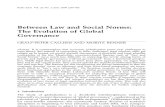Between Law and Social Norms, Evolution of Global Governance