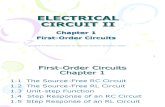 Chapter 1 Slide 1st Order Circuit