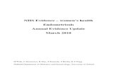 2010 Annual Evidence Update on Endometriosis PDF Version