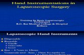 Hand Instrumentations in Laparoscopic Surgery