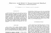 Methyl Mercury Mink Brain Ataxia DeathMercury and Mink 11. Experimental Methyl  Mercury Intoxication  G. Wobeser, N. 0. Nielsen and B. Schiefer*
